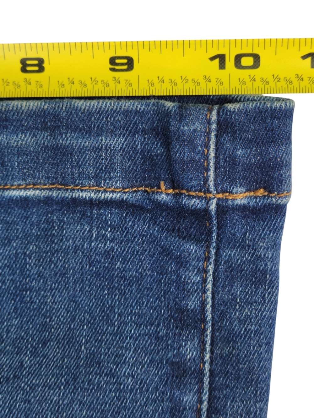 Madewell Emmett Wide Leg Jeans Women Size 32 35X30 Front Patch Pockets Hi Rise - Picture 14 of 15